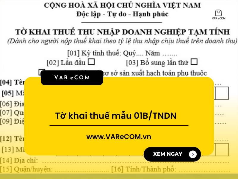 Tạm nộp thuế TNDN là gì? Hướng dẫn chi tiết tạm nộp thuế TNDN theo quý