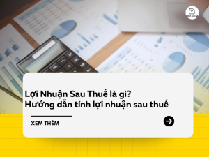 Lợi Nhuận Sau Thuế là gì Hướng dẫn tính lợi nhuận sau thuế