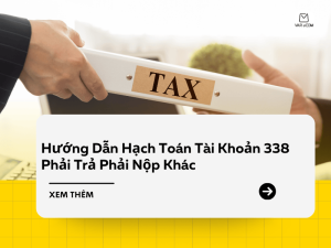 Hướng Dẫn Hạch Toán Tài Khoản 338 - Phải Trả Phải Nộp Khác