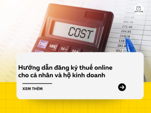 Hướng dẫn đăng ký thuế online cho cá nhân và hộ kinh doanh