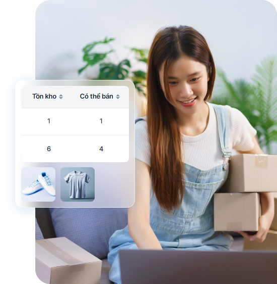 Kiểm soát chính xác số lượng hàng trong kho