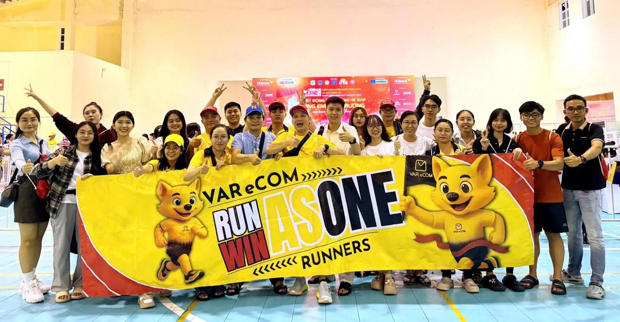 VAR RUNNERS lấy bib tại giải marathon HDbank tại Cần giờ 2025