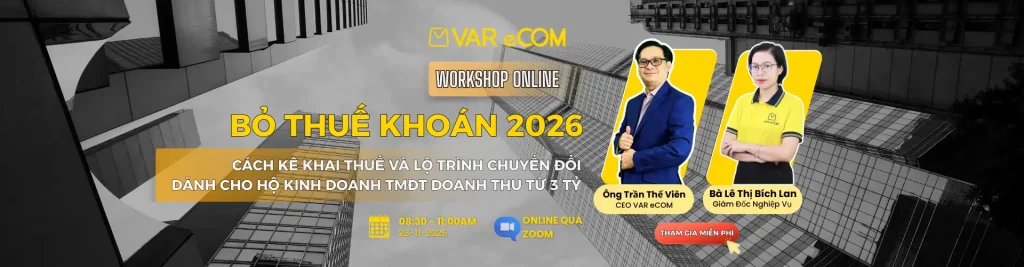 Workshop bỏ thuế khoán 28-11-2025