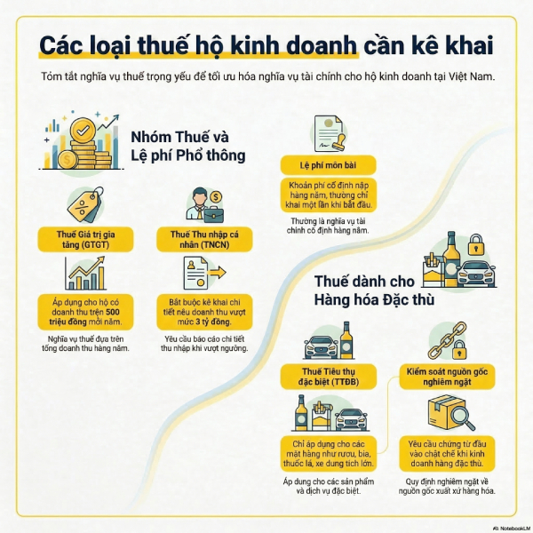 Kê khai thuế hộ kinh doanh: Cách thực hiện chi tiết từng bước