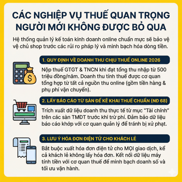 Kế toán kinh doanh online cần làm gì? Hướng dẫn chi tiết cho người mới