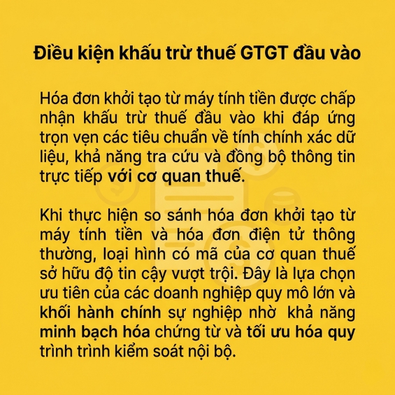 So sánh hóa đơn điện tử và hóa đơn khởi tạo từ máy tính tiền
