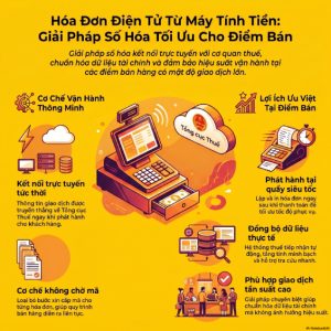 hóa đơn điện tử khởi tạo từ máy tính tiền