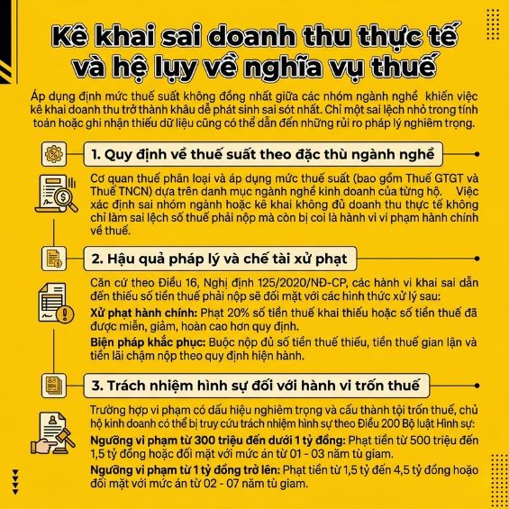 5 lỗi kê khai thuế khiến hộ kinh doanh dễ bị phạt nặng cần tránh