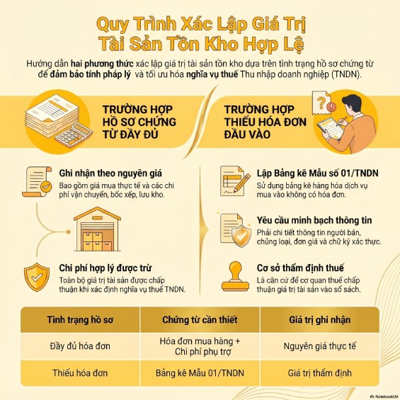 Chuyển hàng tồn kho sang doanh nghiệp: Cách hạch toán & kê khai thuế