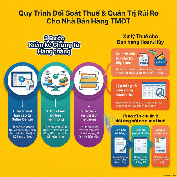 Quy định khai thuế thương mại điện tử cho hộ kinh doanh