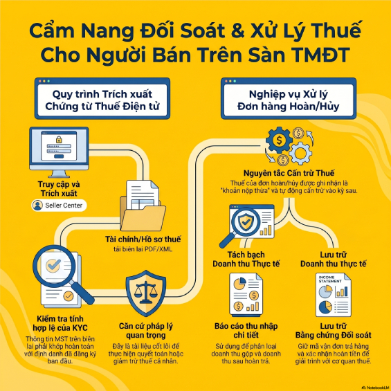 Hướng dẫn kê khai thuế thương mại điện tử 2026: Quy trình & Quy định mới nhất