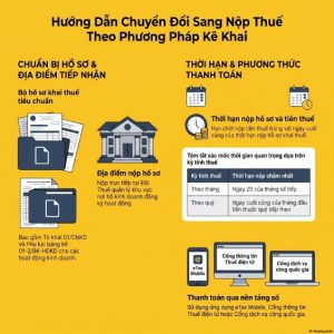 hộ khoán chuyển đổi sang nộp thuế theo phương pháp kê khai