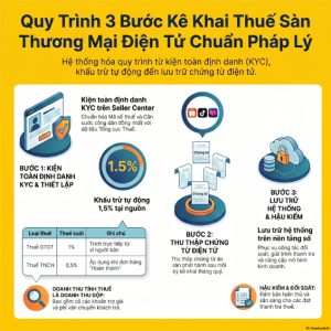 kê khai thuế sàn thương mại điện tử