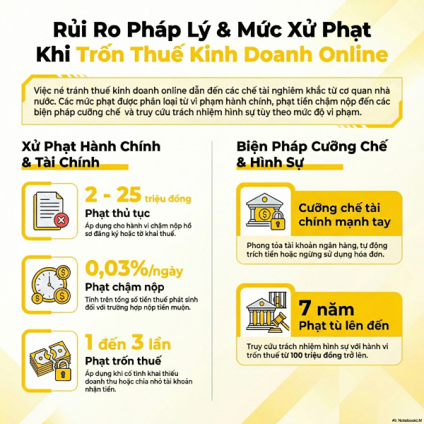 Thuế kinh doanh online 2026: Hướng dẫn từ A-Z theo quy định mới nhất