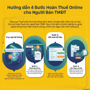 thủ tục Hoàn thuế cho người bán trên nền tảng TMĐT