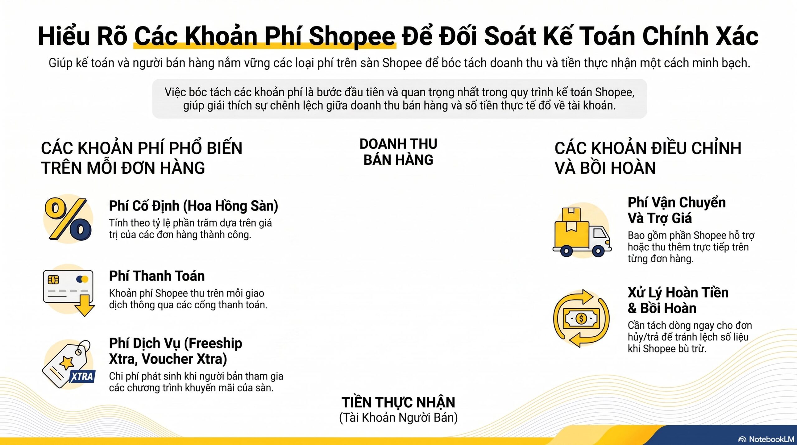 Kế toán Shopee: 5 bước đối soát và hạch toán chuẩn mới nhất 2026
