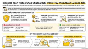 Chi phí KOL không có hóa đơn và cách hợp lệ hóa khi quyết toán thuế 2026
