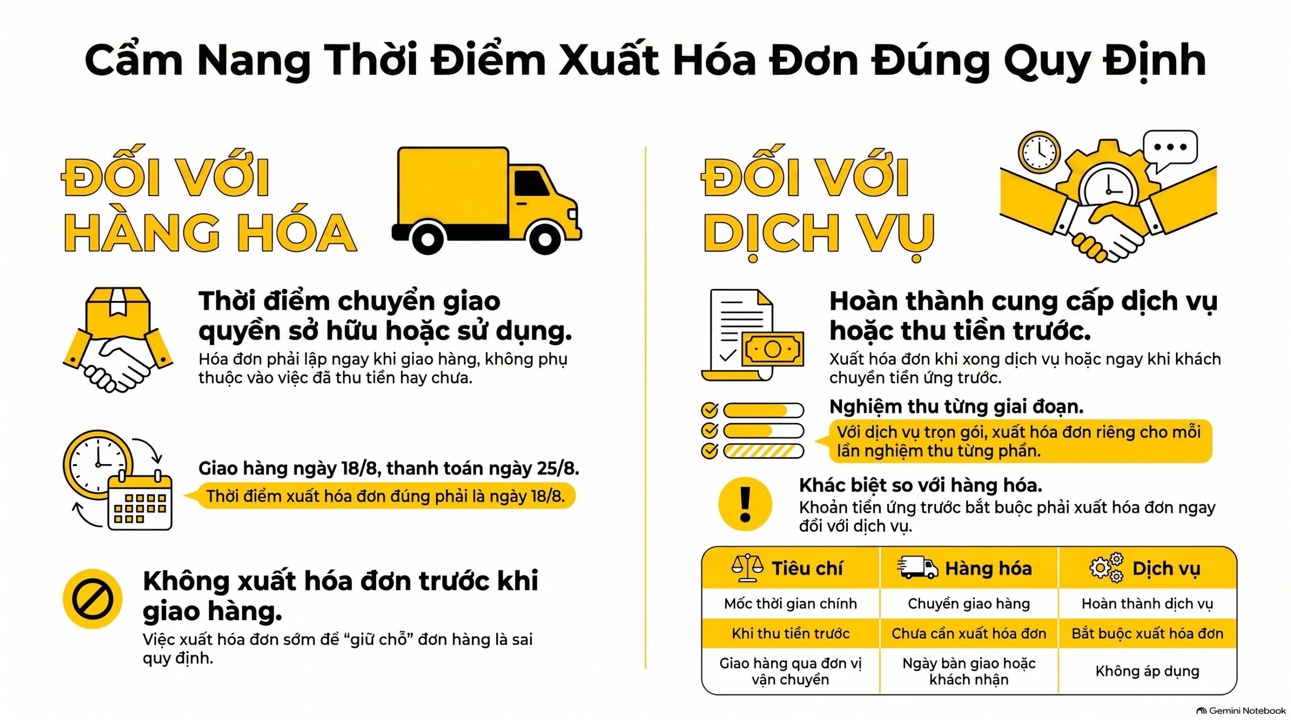 Thời điểm xuất hóa đơn đúng quy định: hướng dẫn chi tiết mới nhất 2026