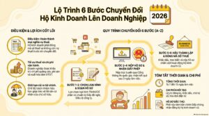 Cách tính thuế bán hàng online 2026 cho hộ kinh doanh