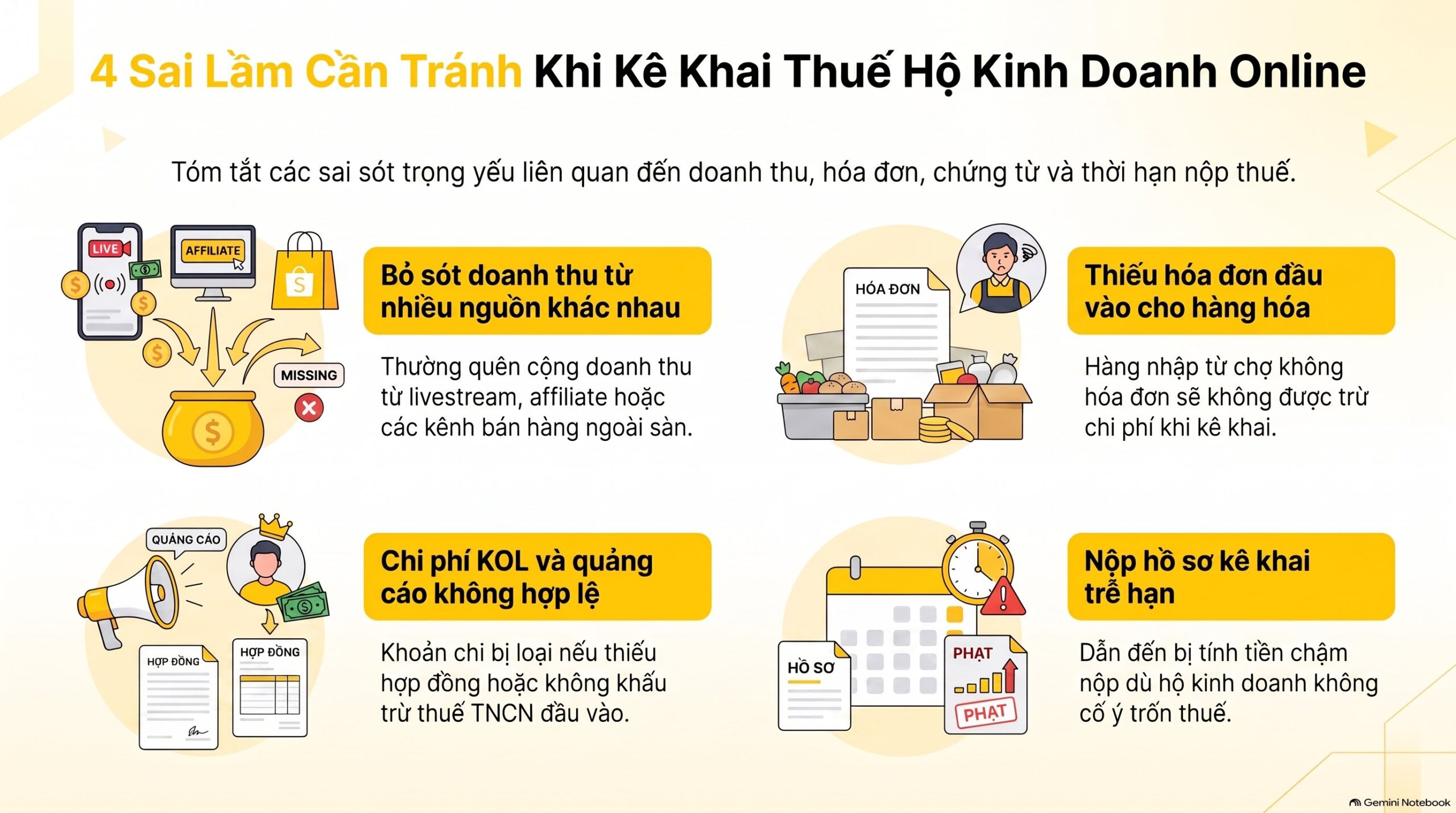 Kê Khai Thuế Hộ Kinh Doanh Online 2026: Hướng Dẫn 5 Bước Mới Nhất