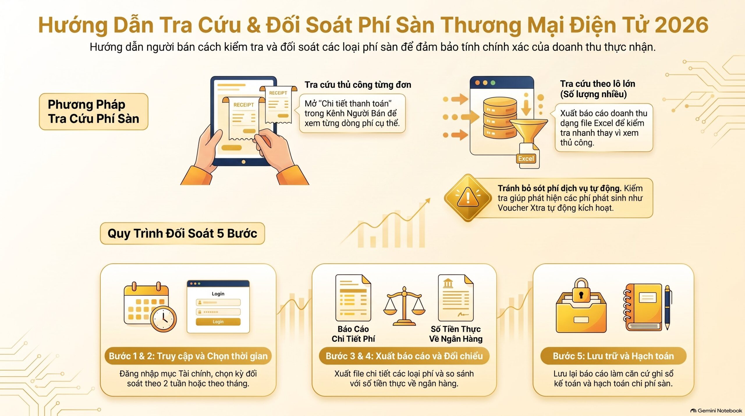 7 Loại Phí Trong Bảng Phí Shopee 2026 Và TikTok Shop Mới Nhất