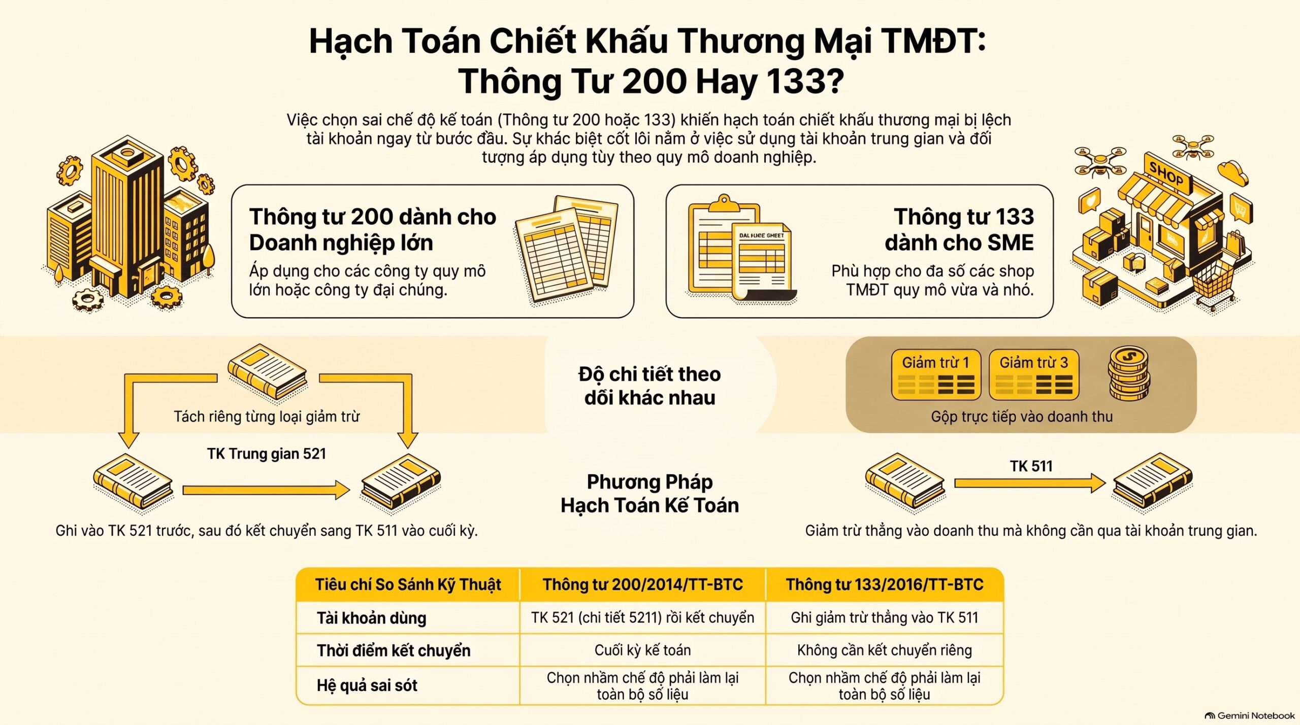 Hạch Toán Chiết Khấu Thương Mại TMĐT: 5 Bước Chuẩn Mới Nhất 2026