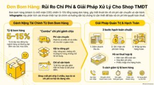 Đơn bom hàng là gì - khái niệm đơn COD bị từ chối nhận trên sàn TMĐT
