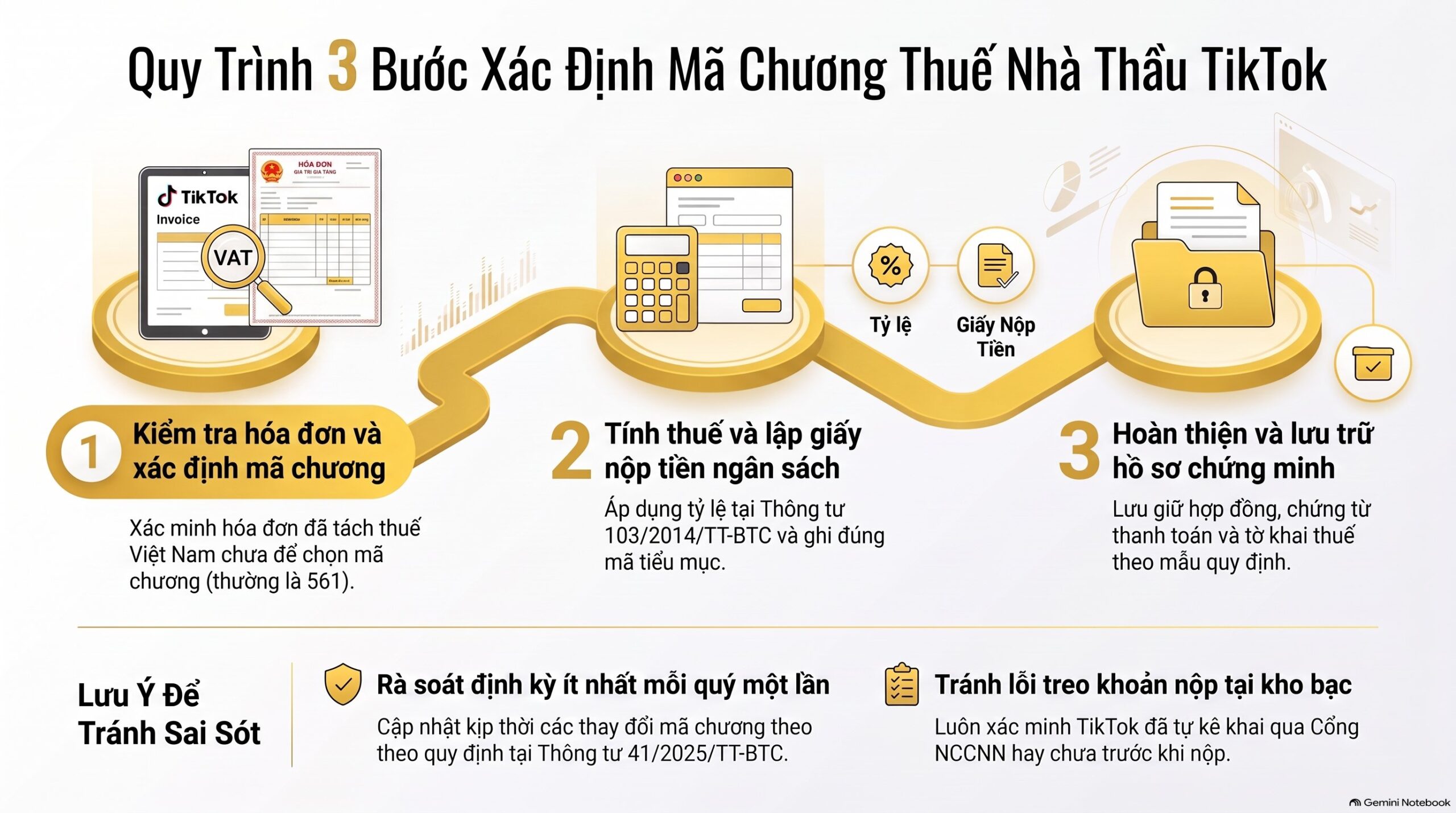 Mã Chương Thuế Nhà Thầu TikTok: 4 Mã Chương Cần Biết, Kê Khai Mới Nhất 2026