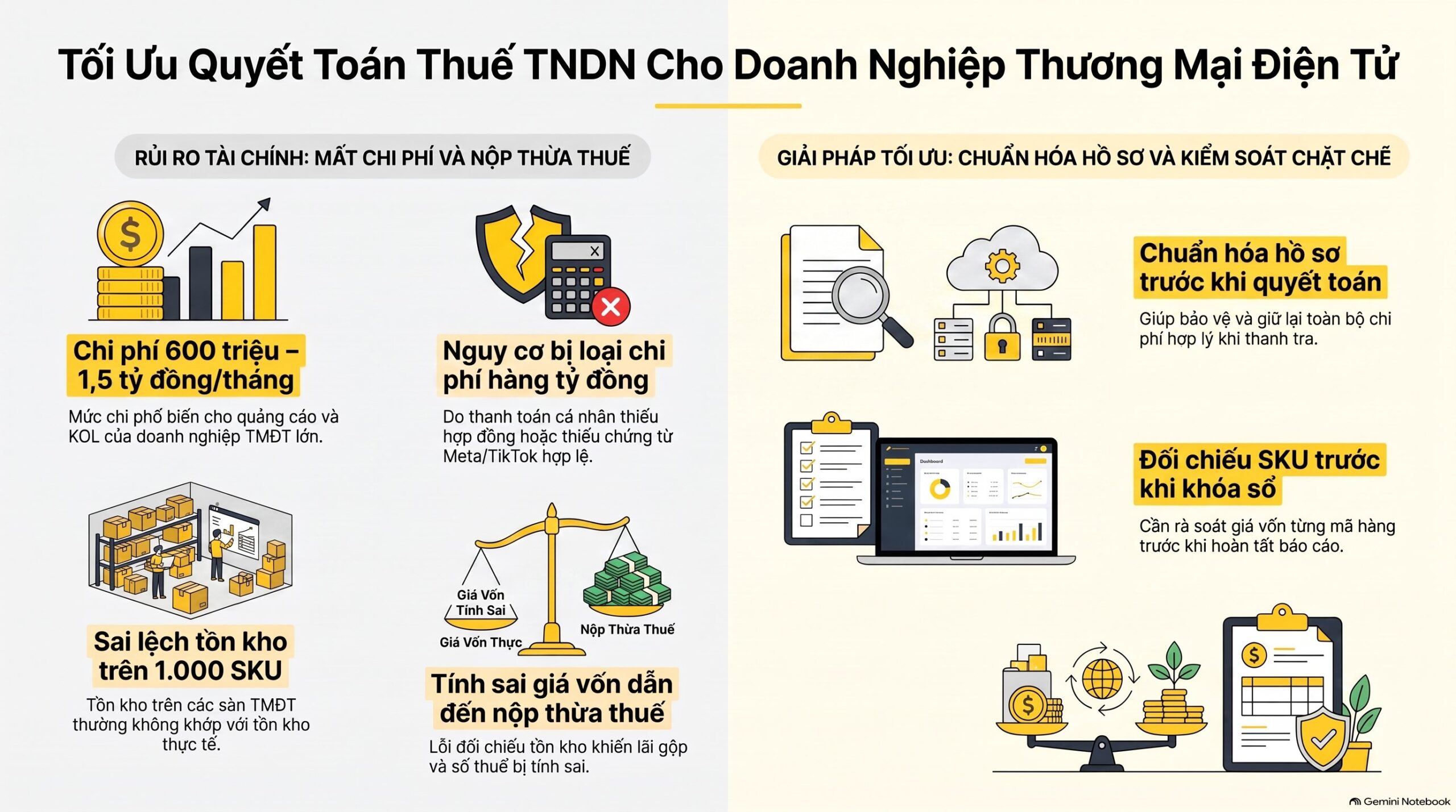 Quyết toán thuế TNDN doanh nghiệp thương mại điện tử: Hướng dẫn 5 bước mới nhất 2026