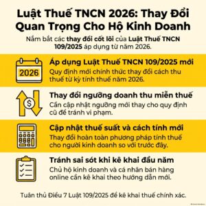 Tạm nộp thuế thu nhập cá nhân theo phương pháp đơn giản cho hộ kinh doanh đa sàn 2026