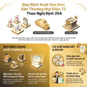 xuất hóa đơn sàn thương mại điện tử nghị định 254 shopee tiktok shop