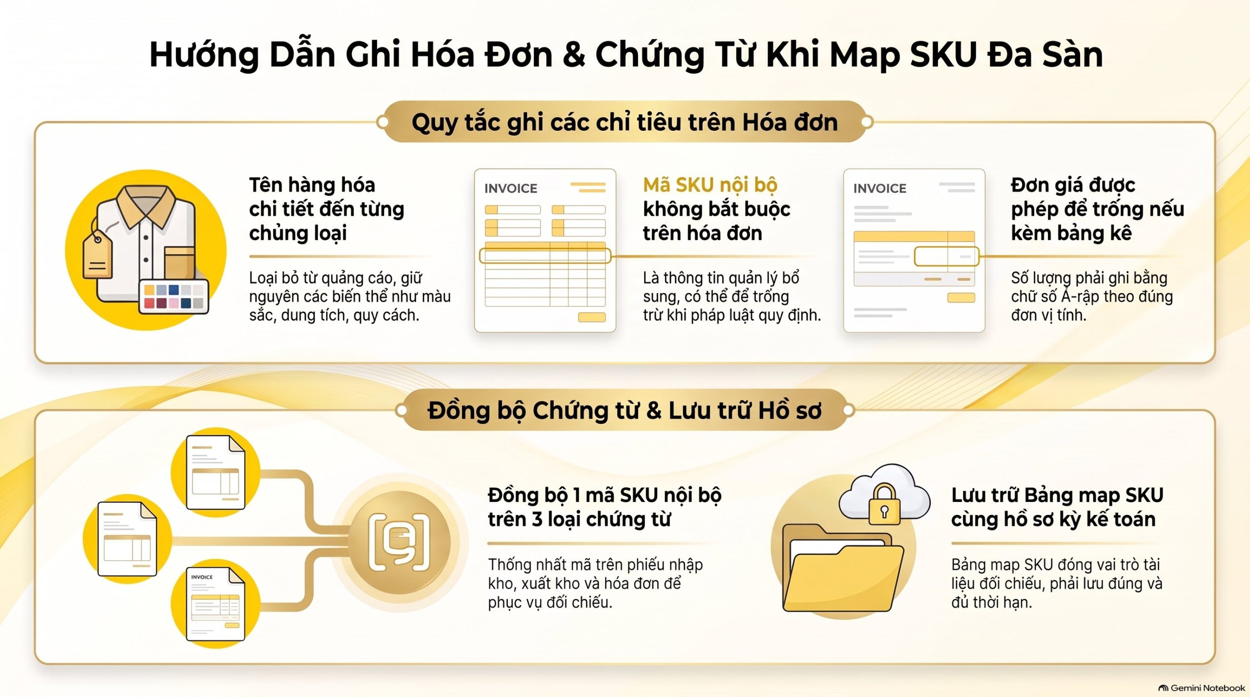 Map SKU đa sàn hạch toán thế nào? Hướng dẫn mới nhất 2026