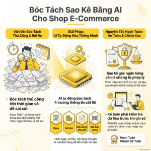 Bóc tách sao kê ngân hàng bằng AI cho shop thương mại điện tử
