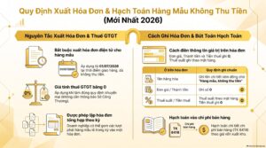 Hàng mẫu có phải xuất hóa đơn không - hóa đơn điện tử hàng mẫu giá 0 mới nhất 2026
