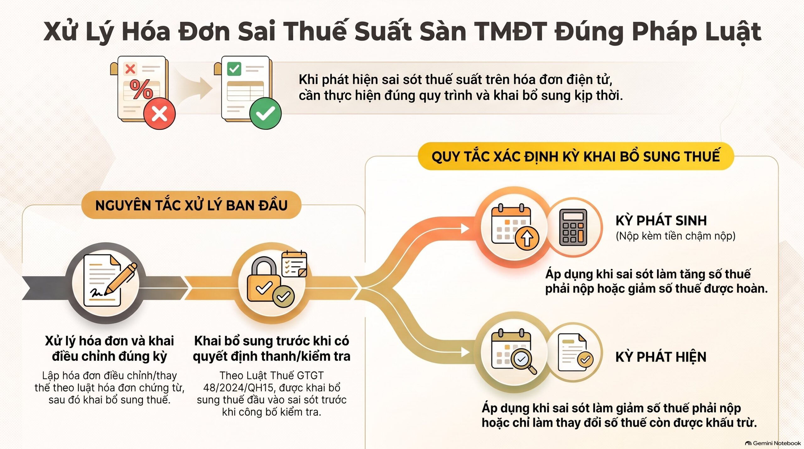 Thuế suất sàn TMĐT 8% hay 10%: shop ghi hóa đơn thế nào cho đúng từng mặt hàng, mới nhất 2026