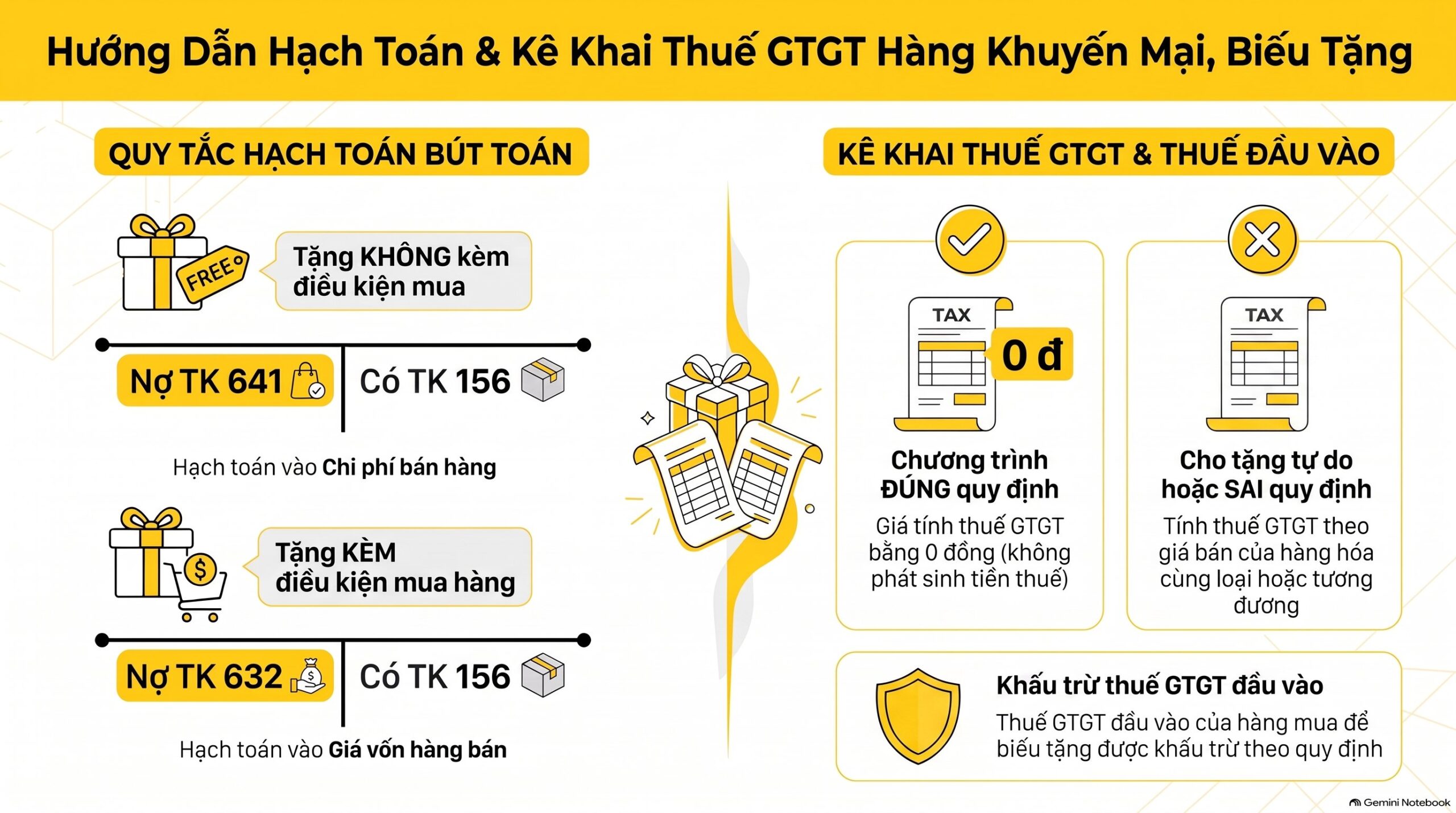 Hàng khuyến mại có phải kê khai thuế GTGT không, ghi hóa đơn và hạch toán thế nào? 5 căn cứ mới nhất 2026