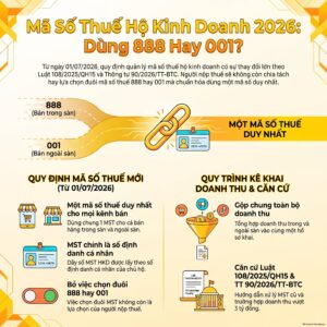 Mã số thuế HKD là số định danh cá nhân của chủ hộ kinh doanh bán trong sàn và ngoài sàn