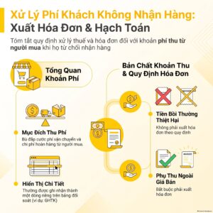 Phí khách không nhận hàng trong bảng đối soát GHTK có phải xuất hóa đơn không
