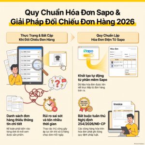 Hóa đơn Sapo ghi thế nào theo Nghị định 254/2026/NĐ-CP